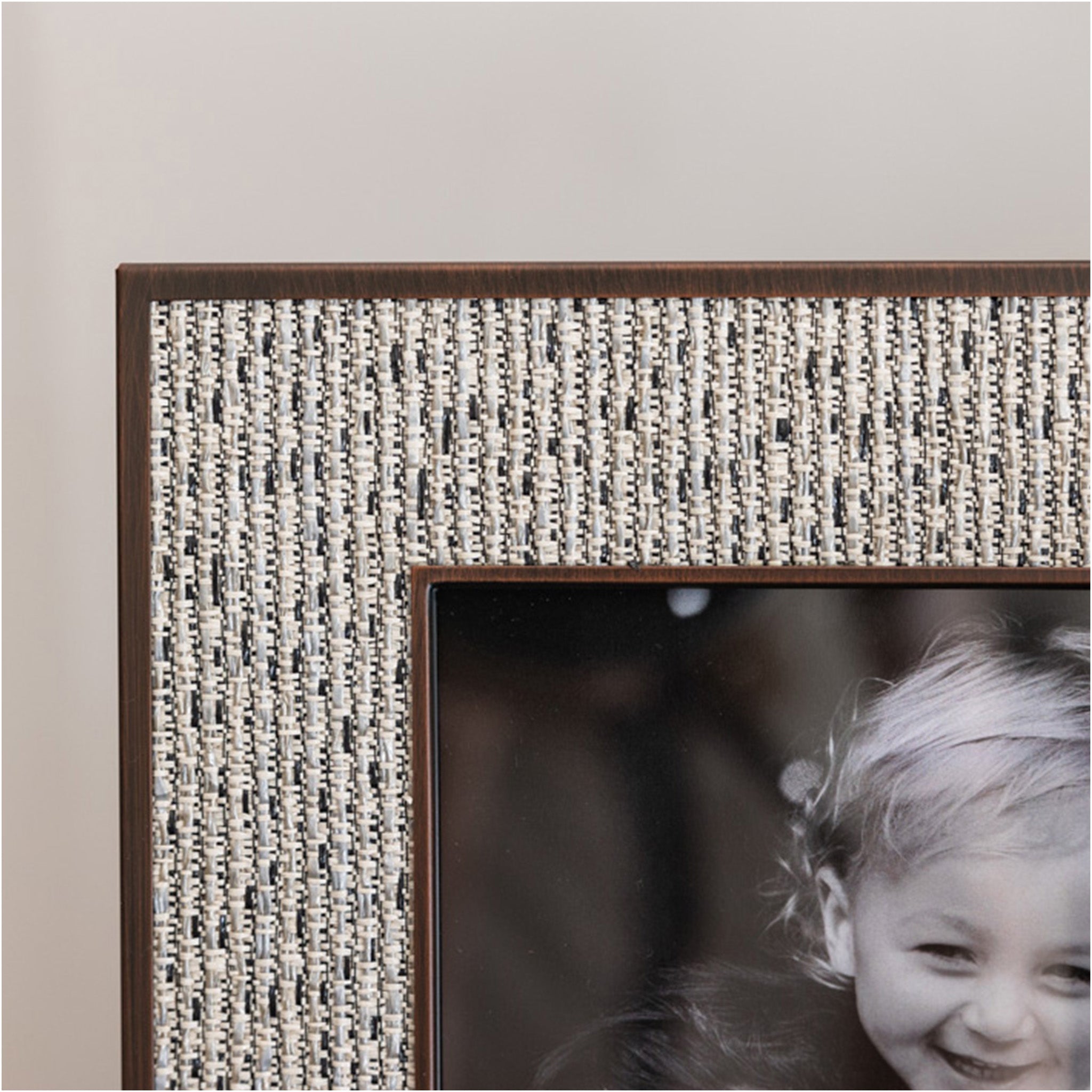 Sophie Paterson Grey Tweed Photo Frame